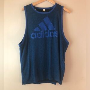 Adidas | Mens Blue Muscle Shirt